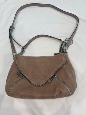Michael Kors Odette Zipper Envelope Leather Crossbody Under Flap Discoloration 👀